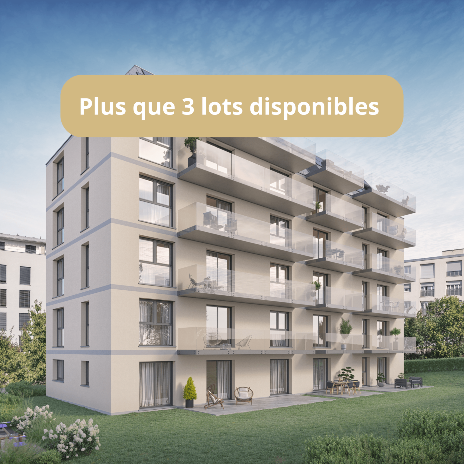 IMMEUBLE MINERGIE ! Chantier ouvert