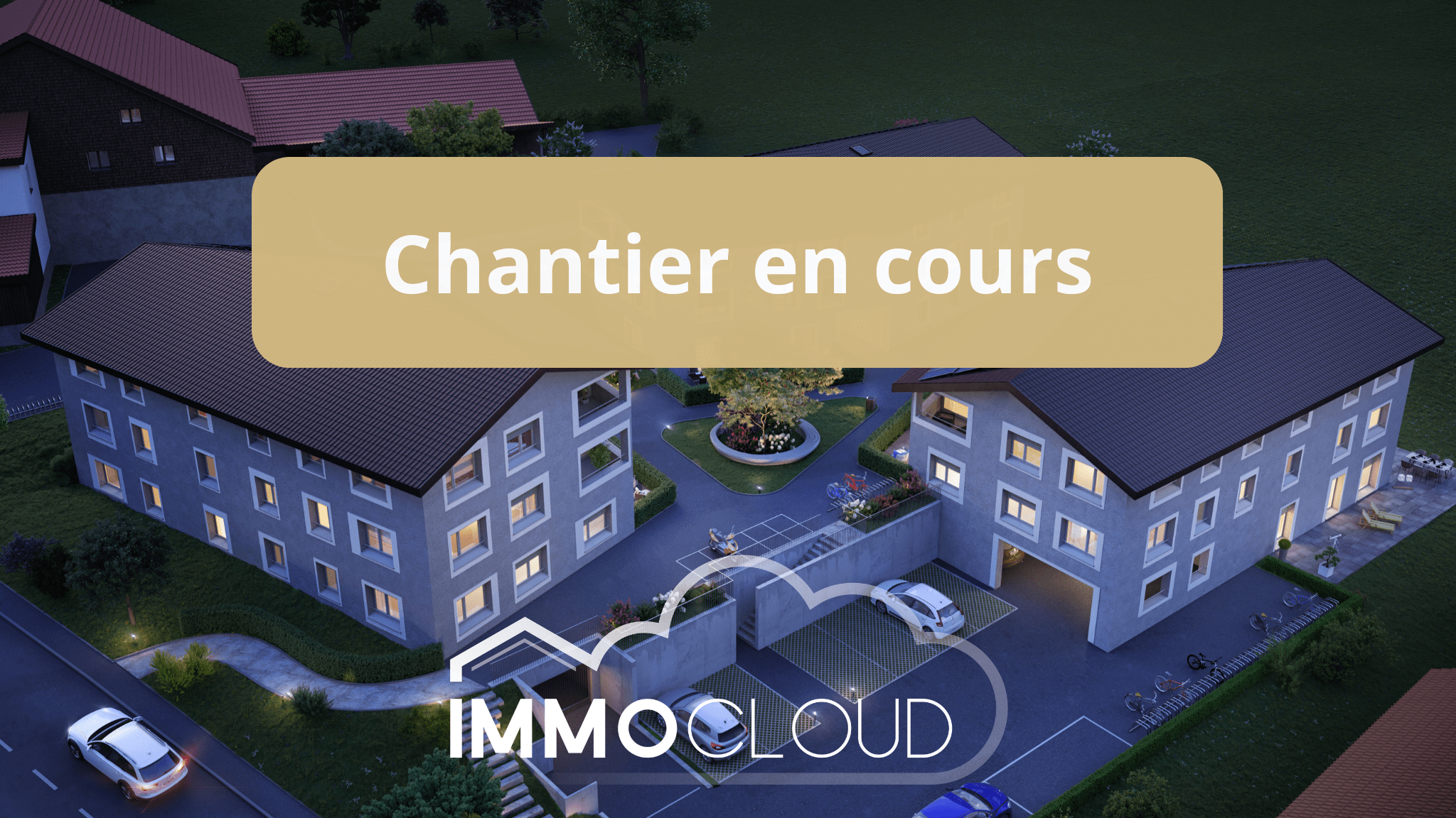 3.5 pièces avec jardin de 152m2 ! Chantier ouvert !