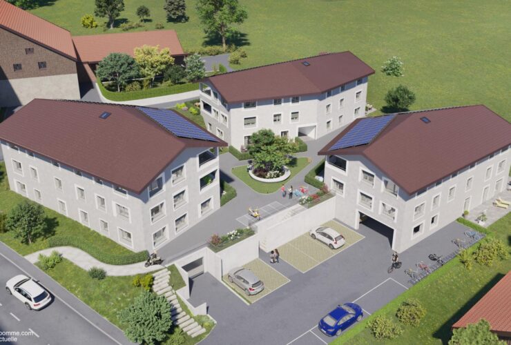 Grand 4,5pcs avec jardin de 54m2 - Chantier ouvert !