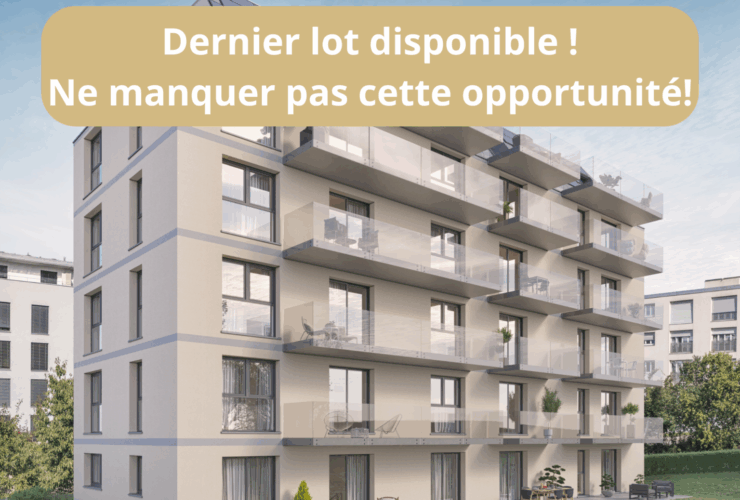 IMMEUBLE MINERGIE ! nouveau projet