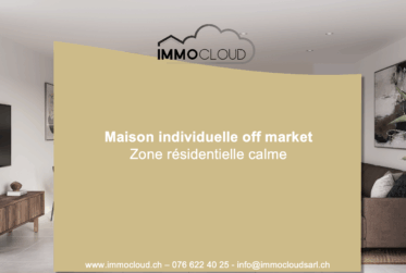 Rare à Morges - villa individuelle proche de toutes commodités