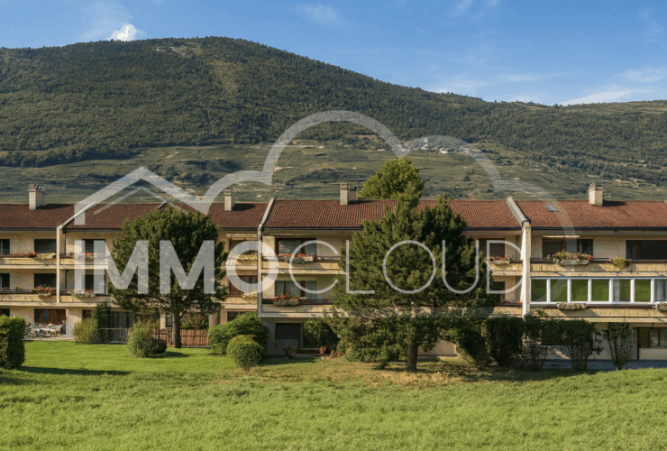 4.5 pcs traversant incl. garage et place de parc