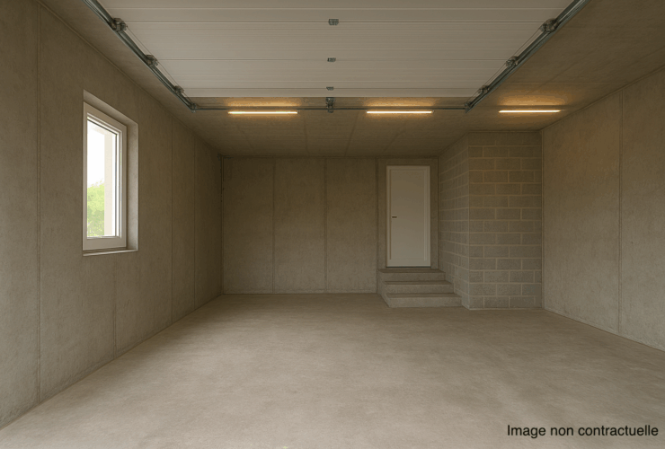 Halle industrielle avec belle hauteur