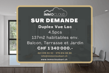 Le standing avec vue lac !