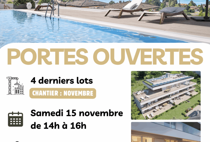 Portes ouvertes le 15 nov. à 14h
