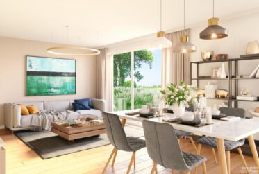 3.5 pièces avec jardin de 152m2 ! Chantier ouvert !