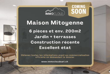 Villa mitoyenne dans un cadre privilégié