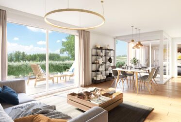 3.5 pièces avec jardin de 152m2 ! Chantier ouvert !