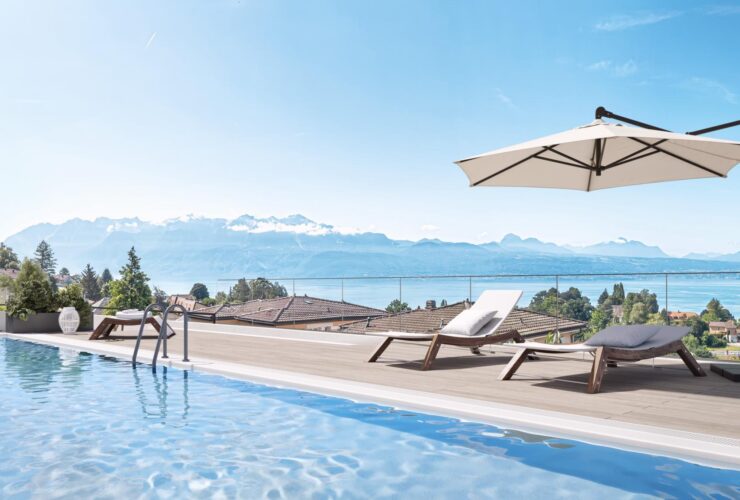 Attique vue lac - Cap Bleu - www.cap-bleu.ch