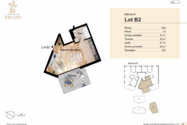 Jardin privatif de 49m2 ! Chantier ouvert !