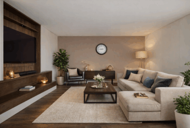 Villa contemporaine avec jardin et vue forêt