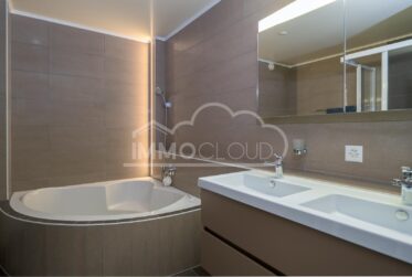 Villa contemporaine avec jardin et vue forêt