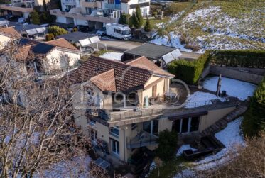 Villa contemporaine avec jardin et vue forêt