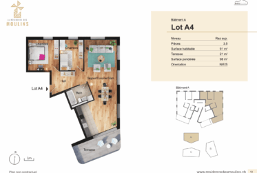 Terrasse de 91m2 et jardin privatif ! Chantier ouvert !