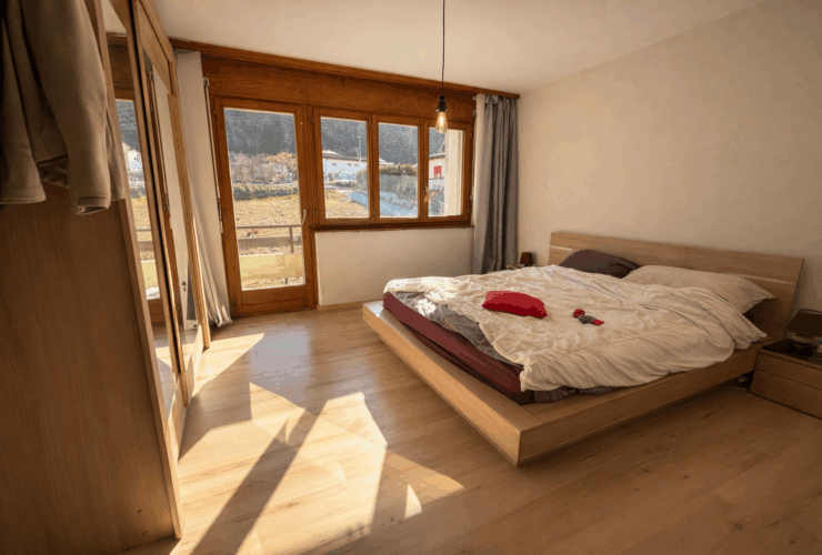 4.5 pcs traversant incl. garage et place de parc