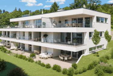 Vue lac à deux pas des commodités