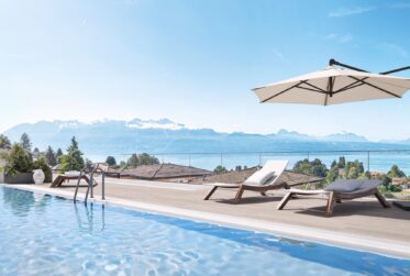 Attique vue lac - Cap Bleu - www.cap-bleu.ch