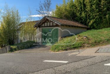 Garage avec parcelle privative