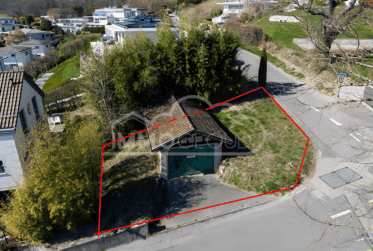 Garage avec parcelle privative