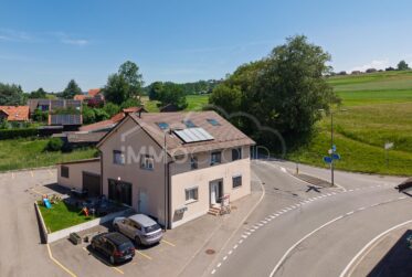 Immeuble de rendement rénové avec réserve de développement
