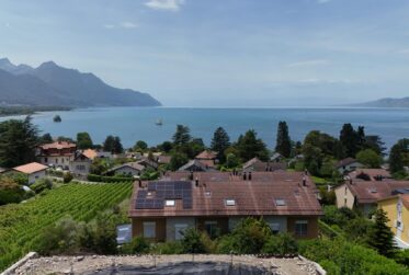 Maison en cours de construction - vue imprenable sur le lac !