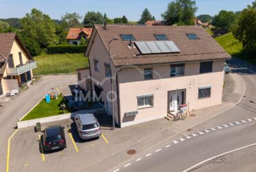 Immeuble de rendement rénové avec réserve de développement