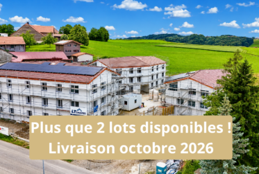 3.5 pièces avec grand balcon : Chantier ouvert !