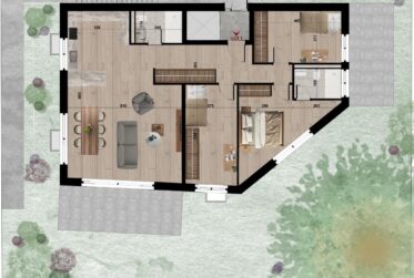 Rez avec jardin de 250 m2 - chantier ouvert !